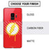 DC Comics The Flash Emblem Drip Galaxy S9 Skin